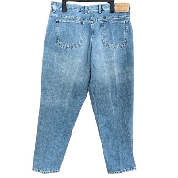 Eddie Bauer 100% cotton 5 pocket jeans, straight leg, size 18 petite - Picture 2 of 7